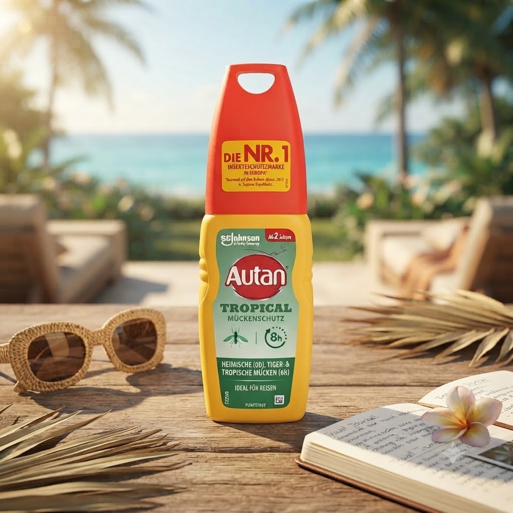 Mückenspray 100ml Mückenschutz Icaridin 20% Reise Camping Outdoor Spray