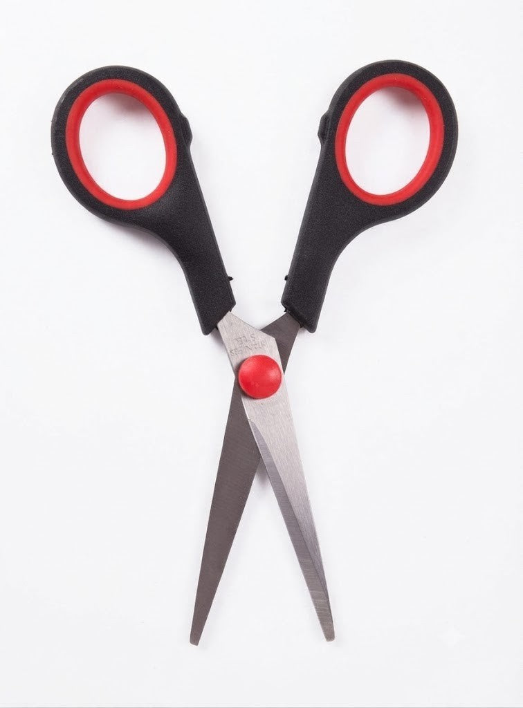 Nähschere 13cm Stoffschere Softgrip Präzisionsschere Edelstahl Bastelschere