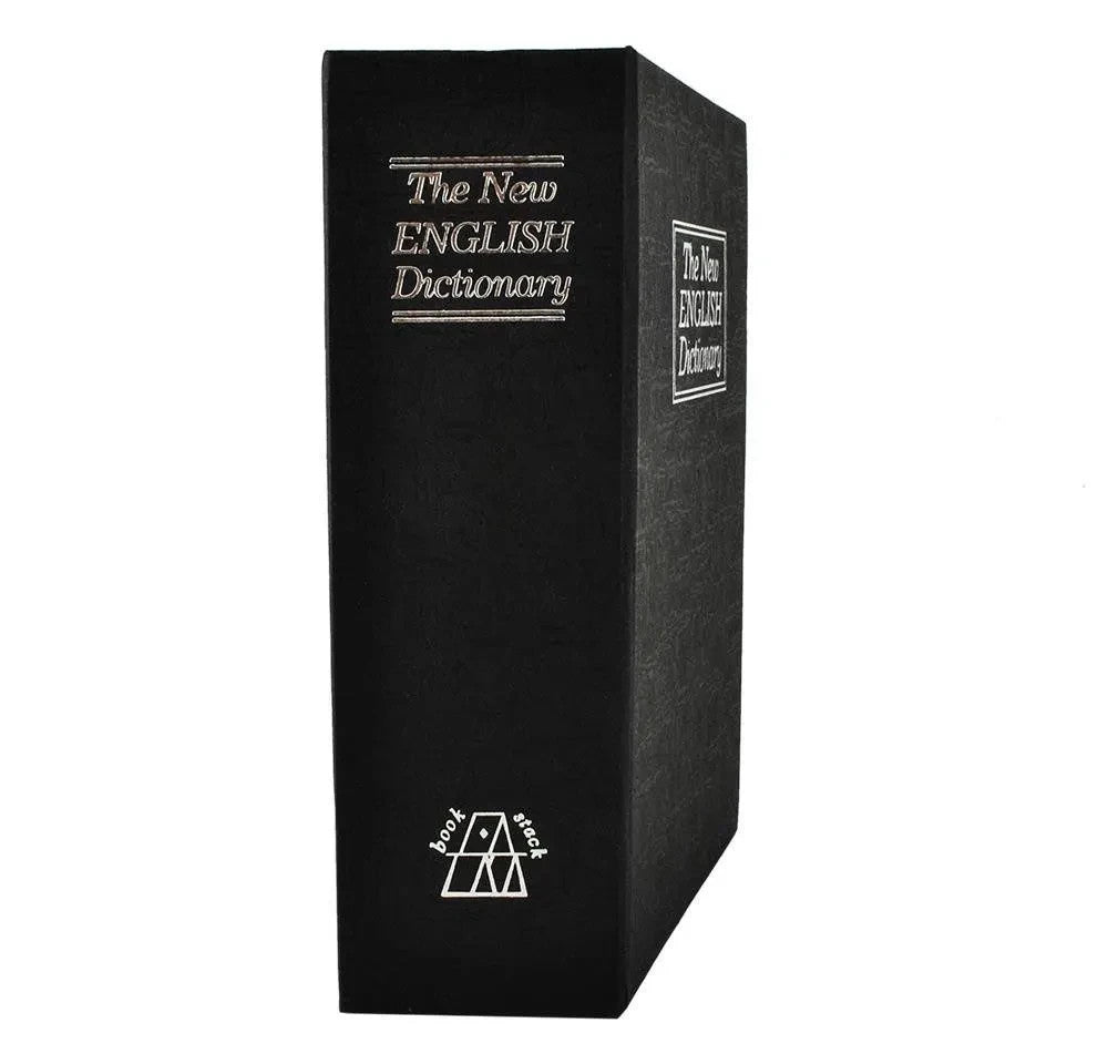 Buchtresor mit Schlüssel Buchsafe Geheimfach Geldkassette Versteck 18 cm