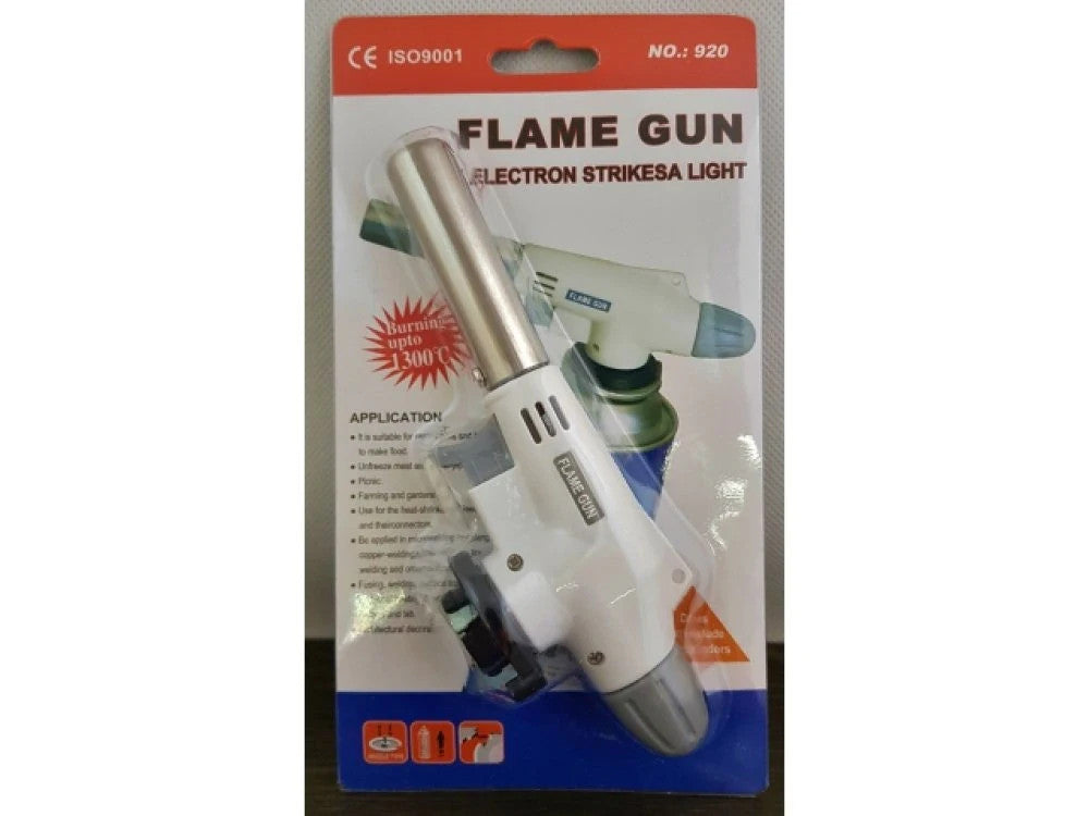 Gasbrenner Camping Gasbrenner mit Piezozünder Flammenregulierung Keramikeinsatz