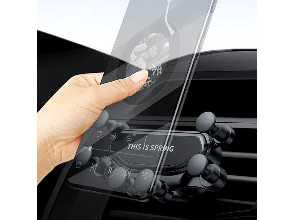 Auto Handyhalterung fürs Lüftungsgitter – Universal Smartphone Halter mit Schwerkraftmechanismus