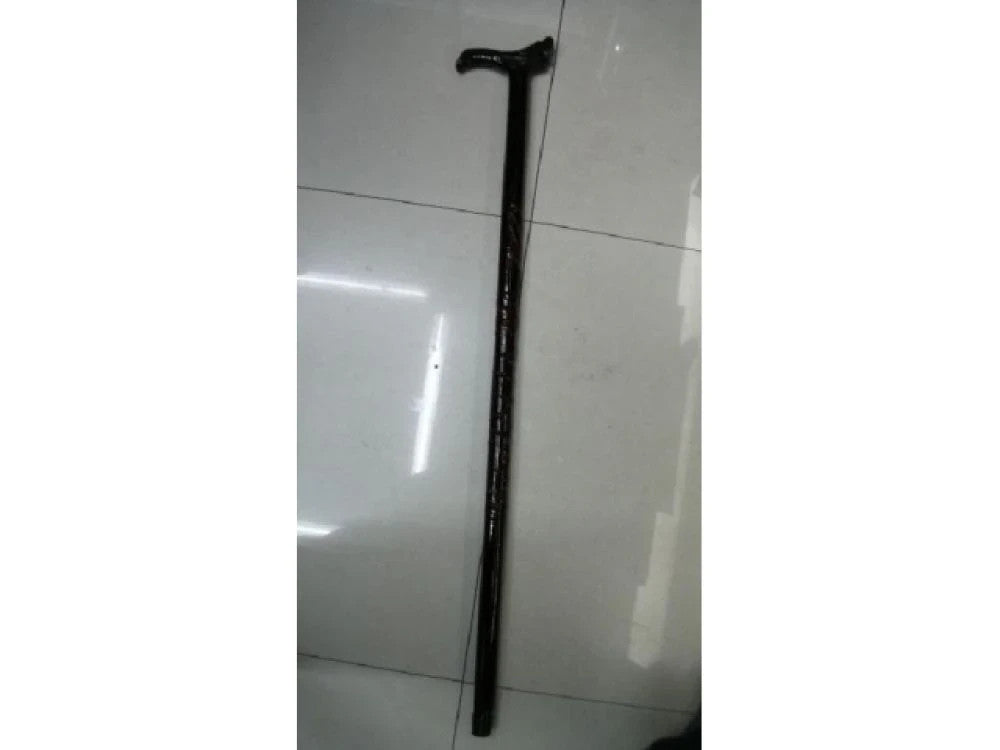 Holz Gehstock 88 cm Spazierstock Wanderstock Gehhilfe Stock für Erwachsene