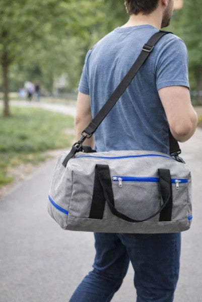 Reisetasche Grau Sporttasche Freizeittasche Gepäcktasche Reise Tasche