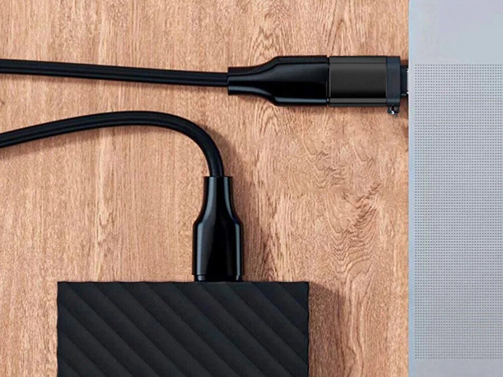 USB-C Adapter 2er Set – USB-C auf USB-A 3.0 & USB-A auf USB-C Konverter für Daten und Laden