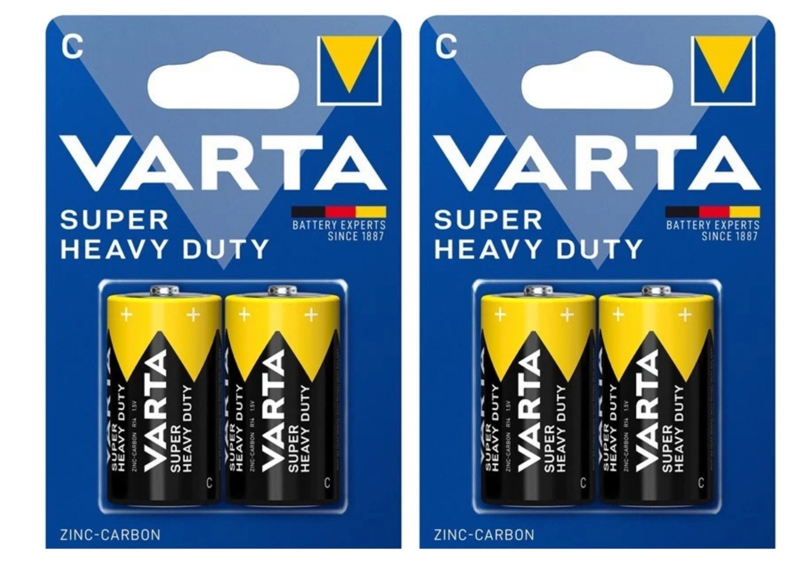 Varta Baby C R14 Batterien 2014 Super Heavy Duty Superlife Zink Kohle 1,5V