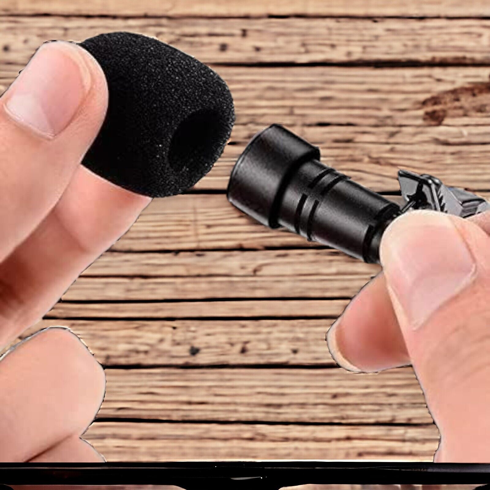 Lavalier Mikrofon, Omnidirectional Kondensator Lapel Mic