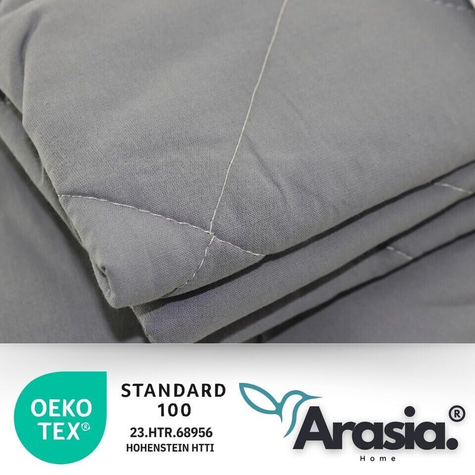 ARASIA Matratzenschoner wie Spannbettlaken 100% Cotton wasserdicht 90cm - 200cm