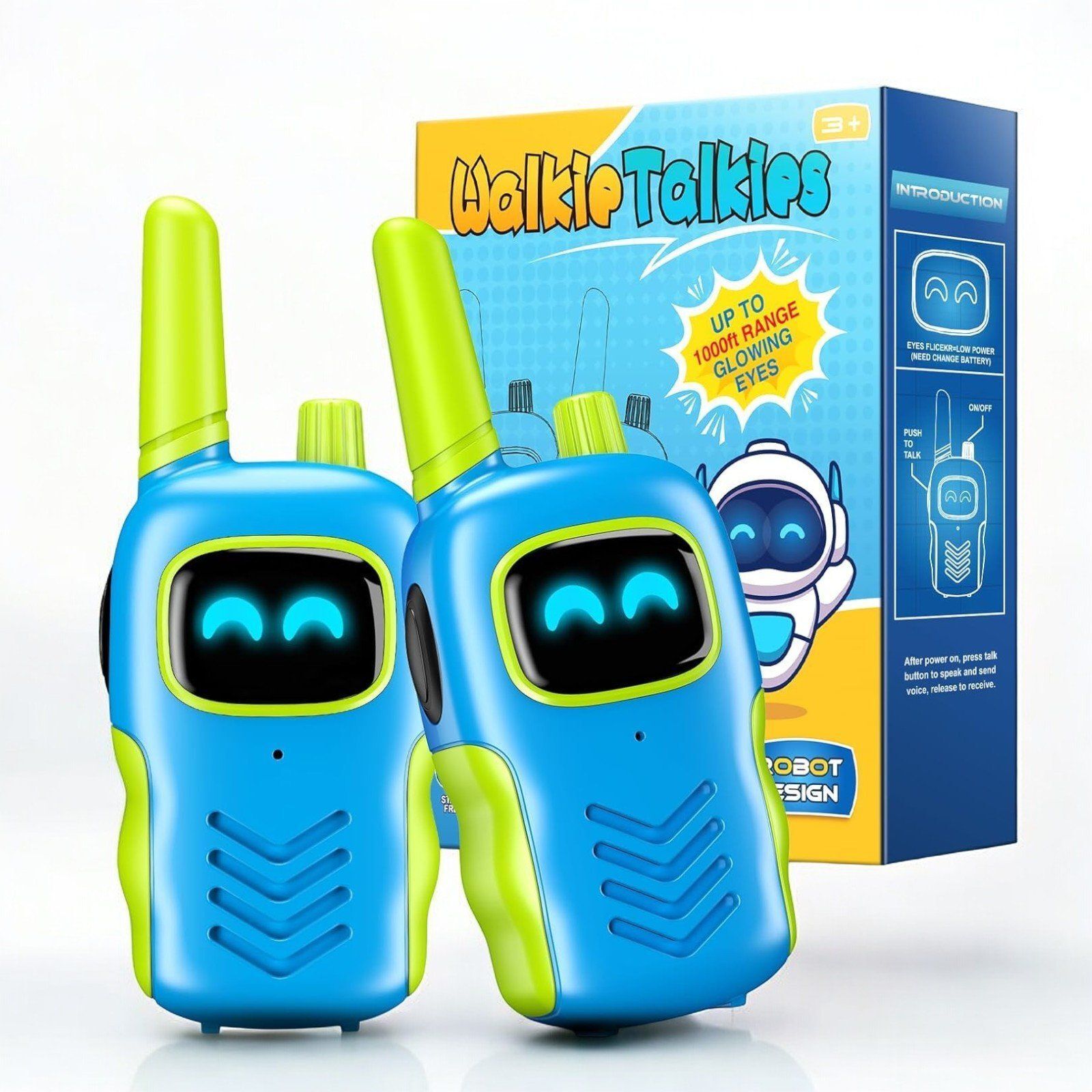 2er WALKIE TALKIE SET / FUNKGERÄTE FÜR KINDER