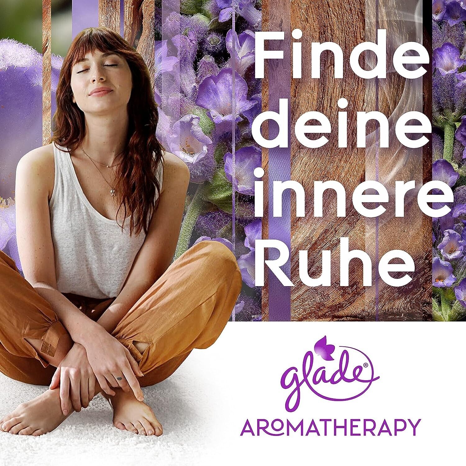 Glade Aromatherapy Essentials Oil Duft Diffuser Lavendel und Sandelholz