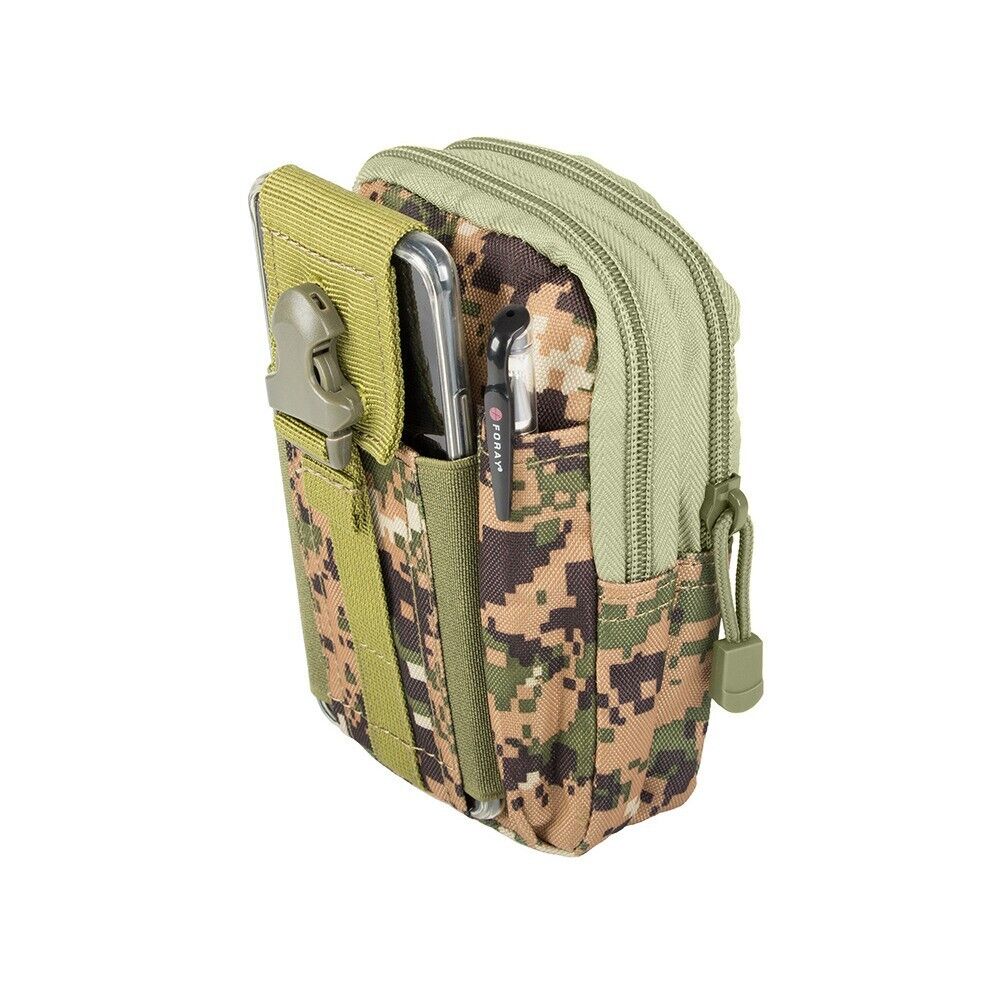 Outdoor Molle Tasche für iPhone,Smartphone,Taktische Militär Gürteltasche Top