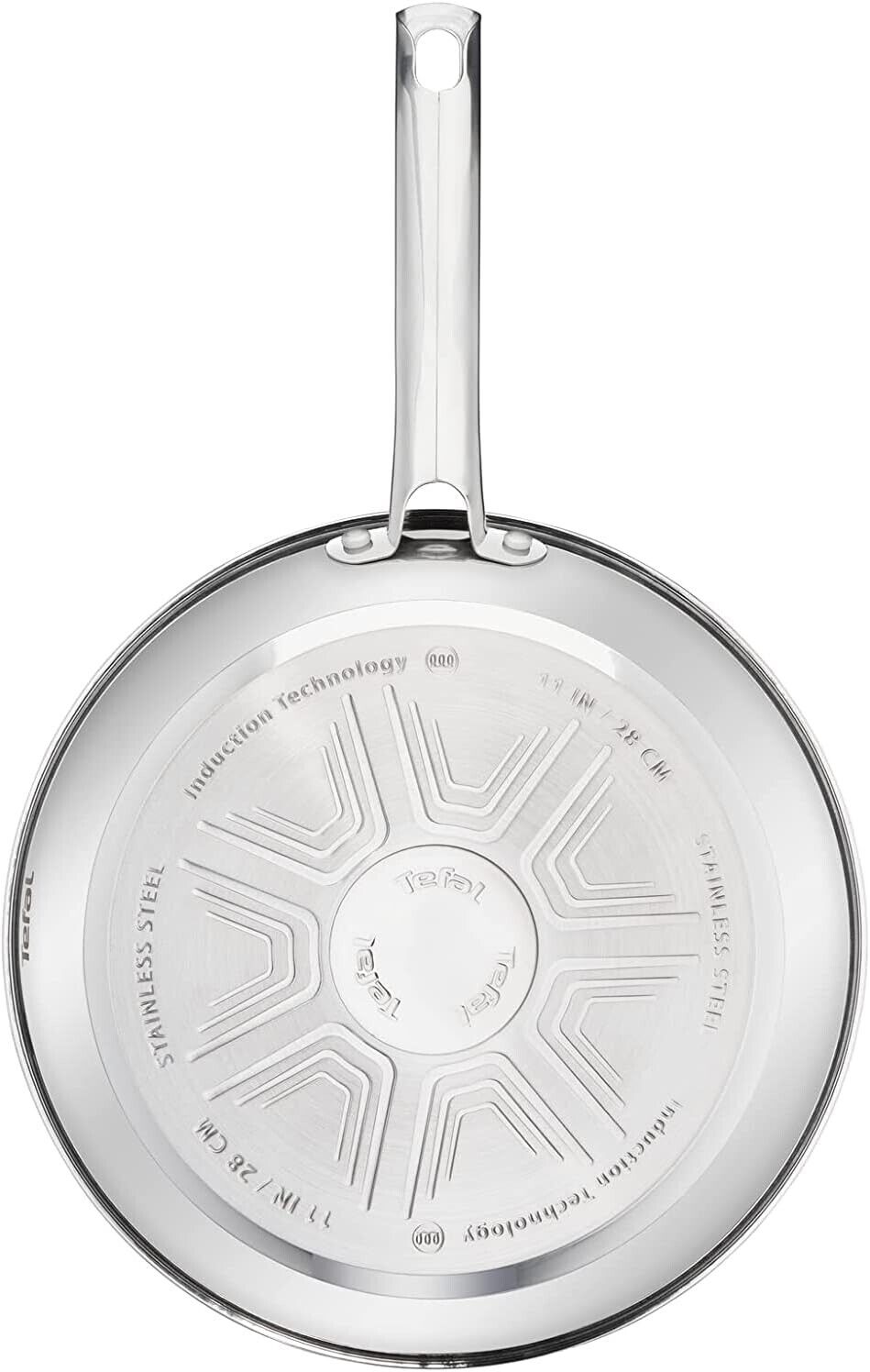 TEFAL DUETTO 3-teiliges Pfannen-Set 20/24/28 cm Thermo-Spot , Induktionsgeeignet