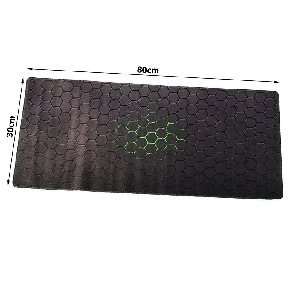 Gaming-Mauspad groß  XXL 800 x 300 mm Mousepad Anti-Rutsch-Matte PC Laptop