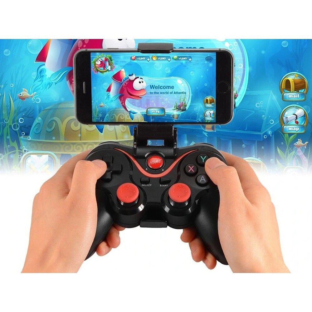 Bluetooth Wireless Gamepad Kabelloses Game Controller für Android IOS Tablet PC