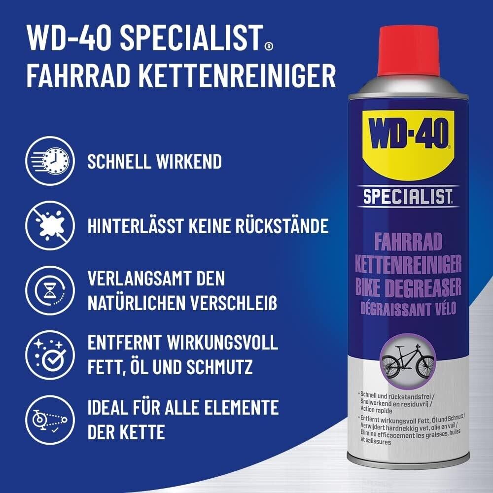 WD-40 SPECIALIST 500ml FAHRRAD KETTENREINIGER BIKE KETTE REINIGUNG