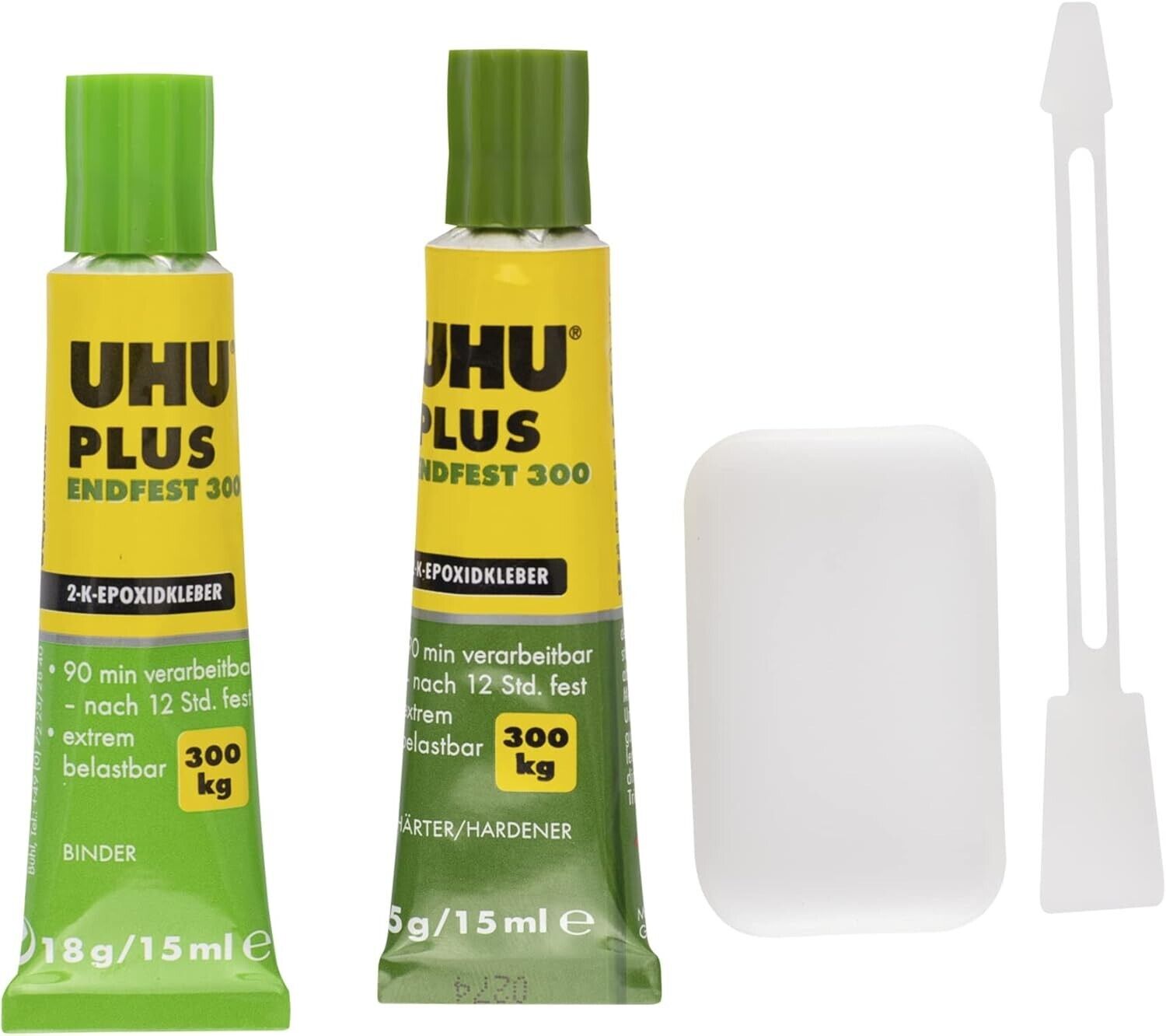 UHU PLUS ENDFEST 300 2-K-Epoxidkleber Klebstoff *45640* 33 g (435,76 €/kg)