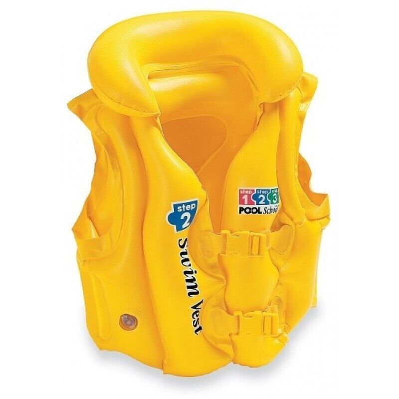 Schwimmweste von Intex Pool School Step 2 18-30Kg Schwimm Lernhilfe