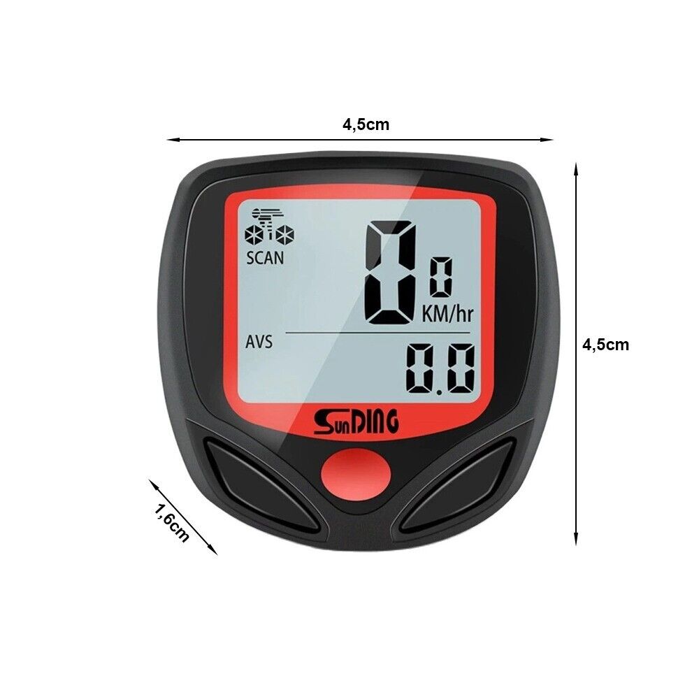 Fahrradcomputer Fahrradtheke Fahrrad Tachometer Radfahren Kilometerzähler