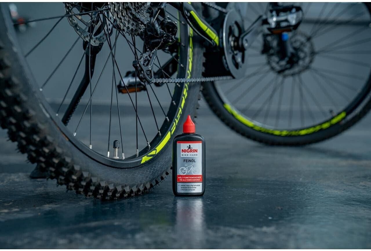 NIGRIN BIKE-CARE Fein-Öl 100 ml, Für Hobby und Werkstatt | Harz- und säurefrei