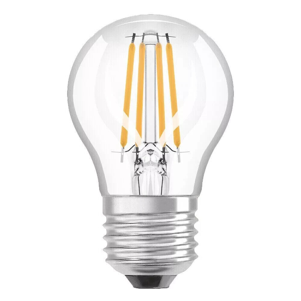 10 x Osram LED Filament Tropfen 4W = 40W E27 klar 470lm cool neutralweiß 4000K