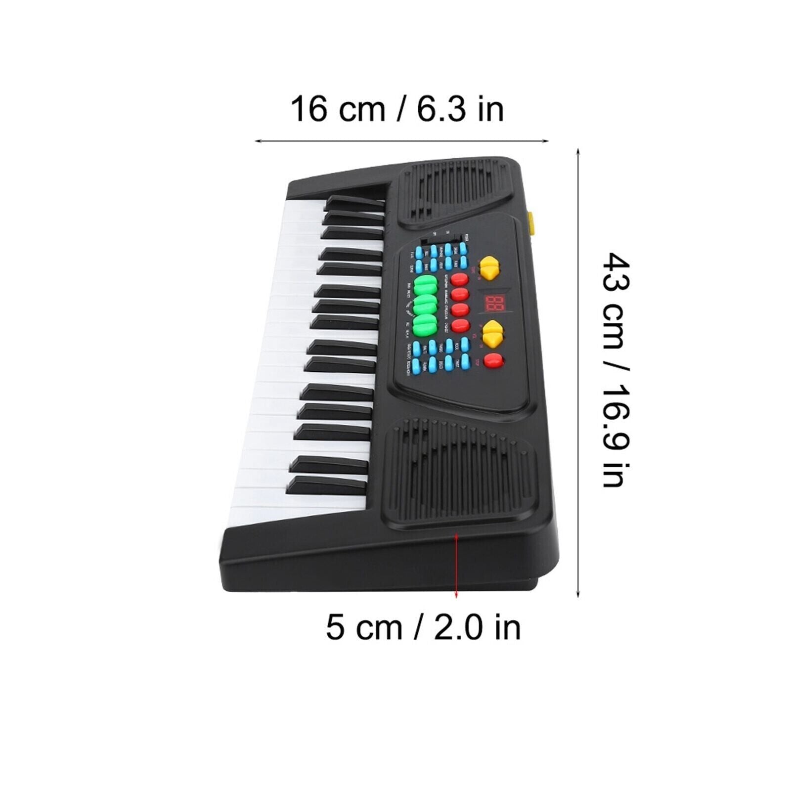 Digital 37 Tasten Keyboard E-Piano Lern Klavier Tastatur Kinder Lernspielzeug