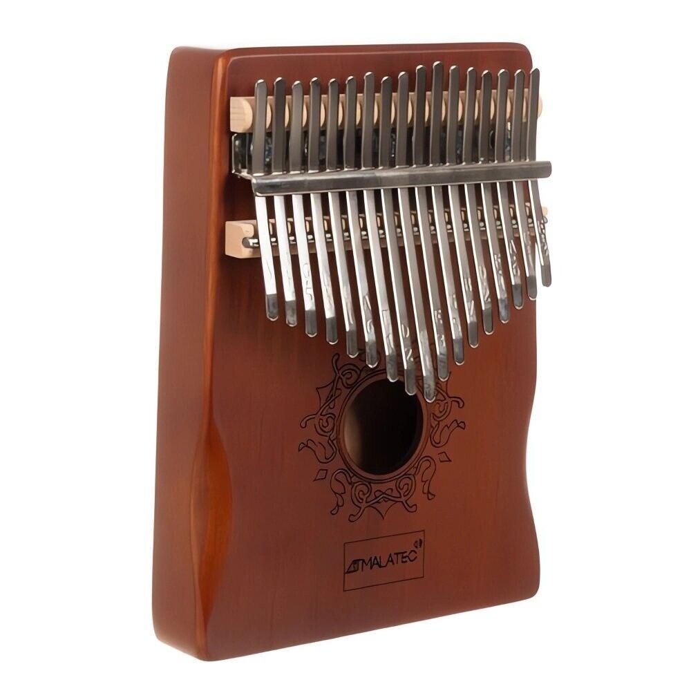 17 Tasten Kalimba Thumb Piano Finger Afrikanisches Instrument Musikinstrument NEU