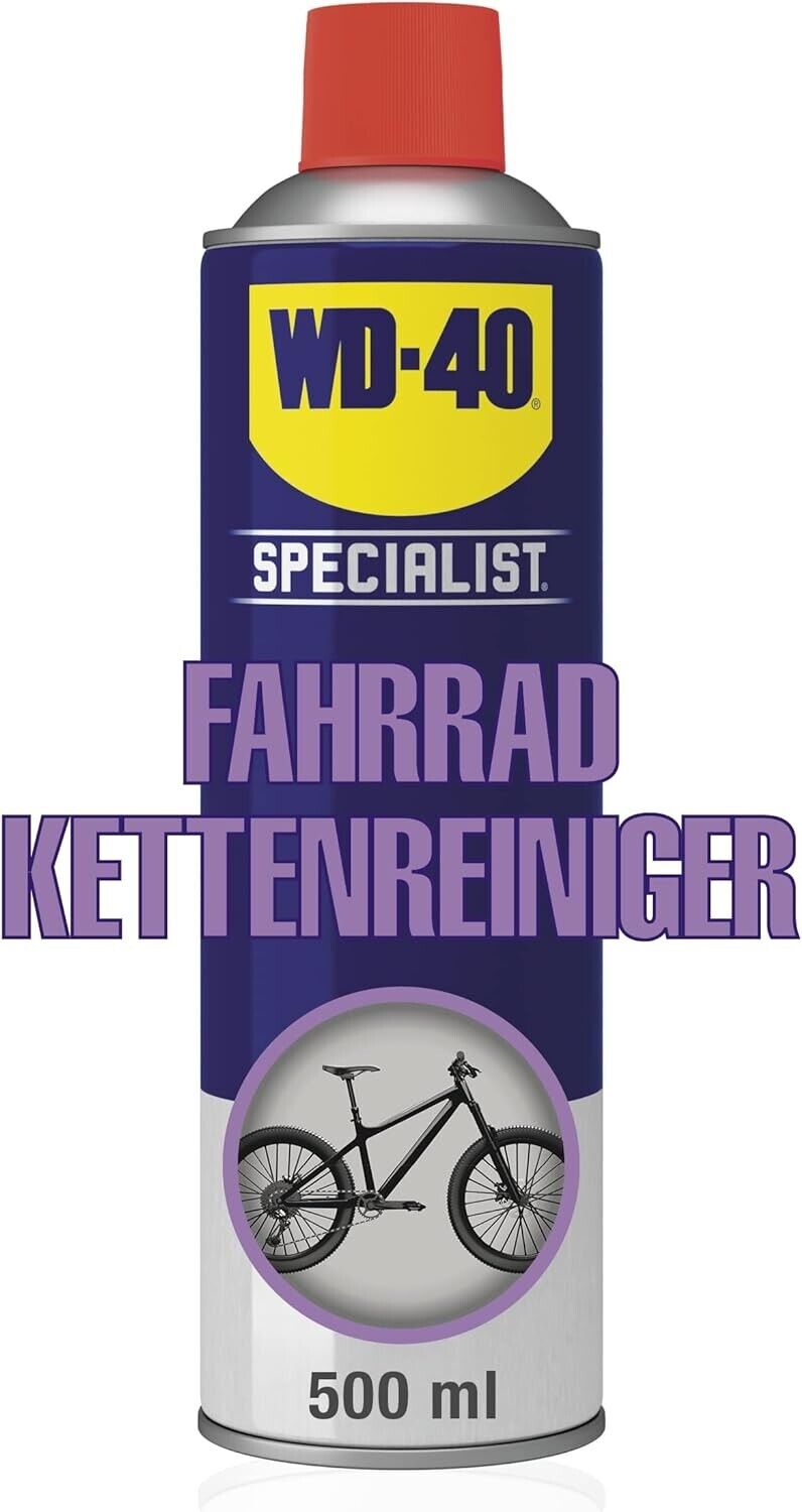 WD-40 SPECIALIST 500ml FAHRRAD KETTENREINIGER BIKE KETTE REINIGUNG