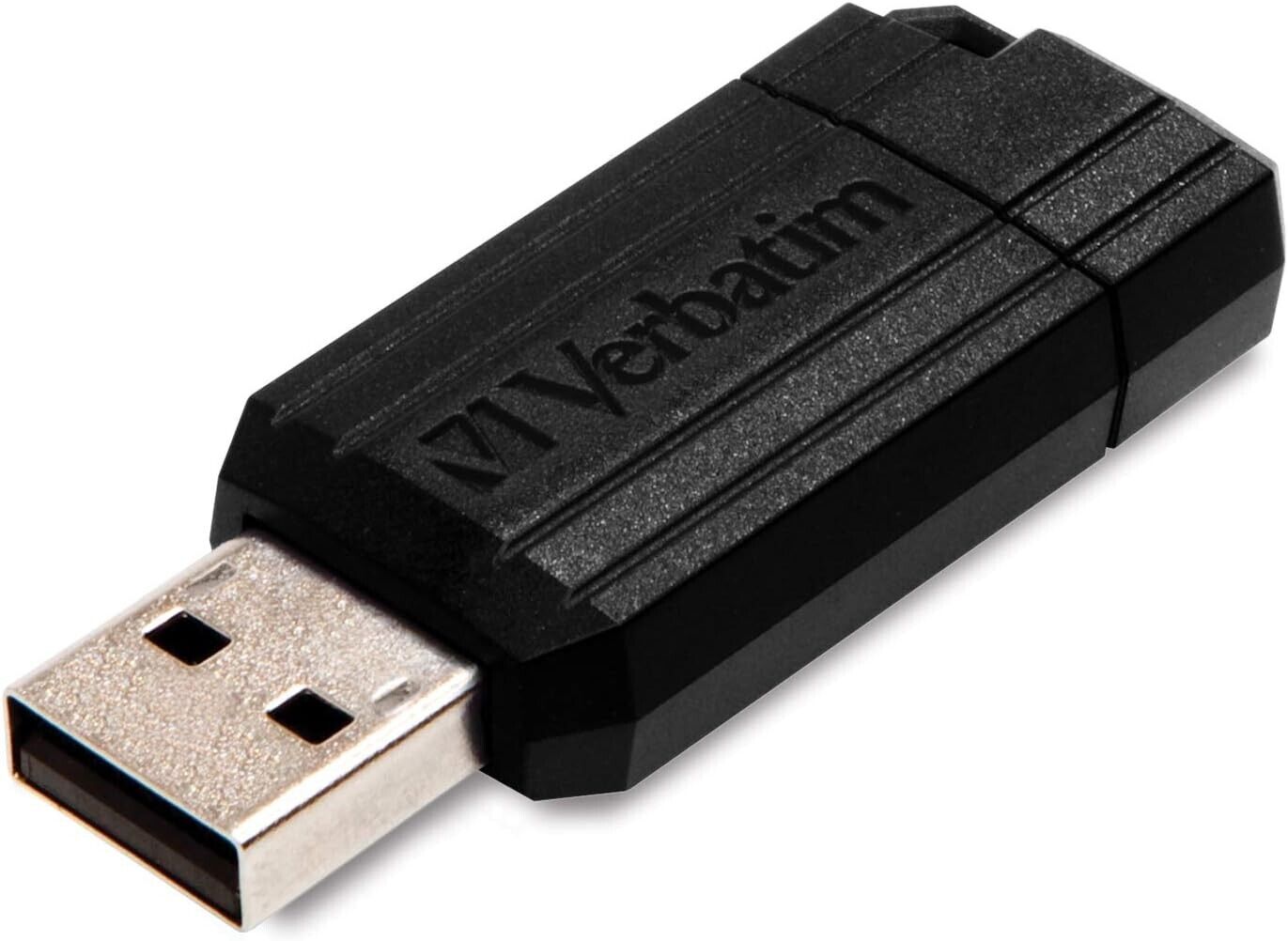 Verbatim USB Stick 32GB Speicherstick Drive PinStripe schwarz USB 2.0