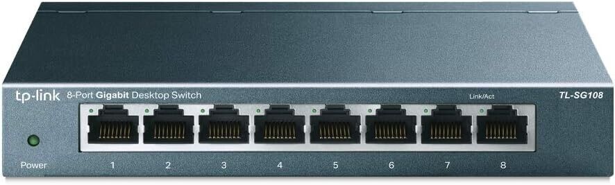 TP-Link TL-SG108 8-Port Gigabit Network Switch