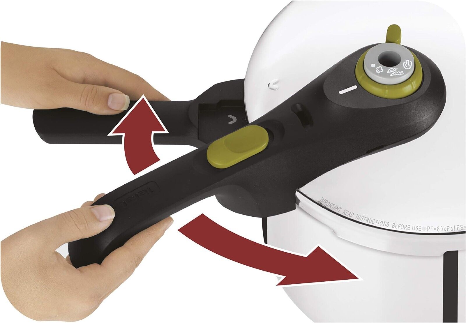 Tefal P2530737 Secure 5 Neo Pressure Cooker 6L Stainless Steel, 2-Level Cooking Regulator New