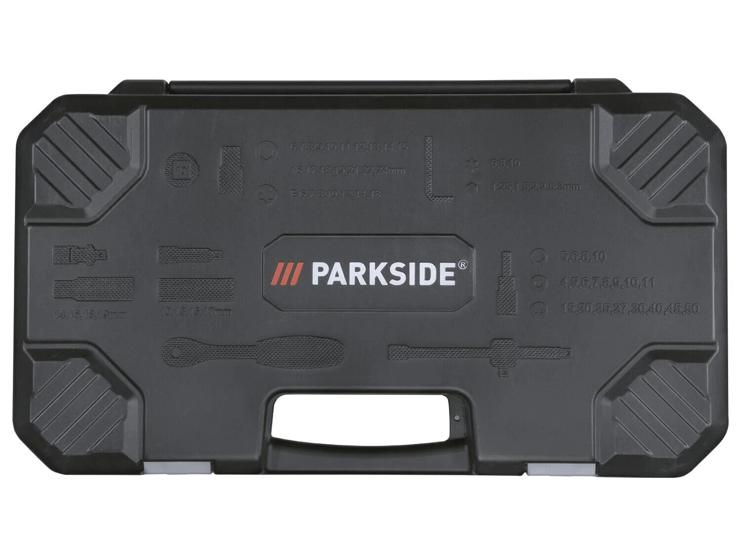 PARKSIDE® socket wrench set 3/8 inch, 65 pieces PSSS 65 A1 new