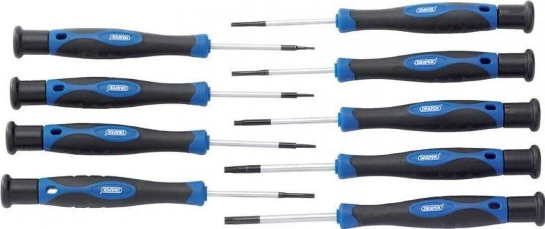 Draper 9 Piece Tx Star Precision Screwdriver Set PSS9TX 28117 new 