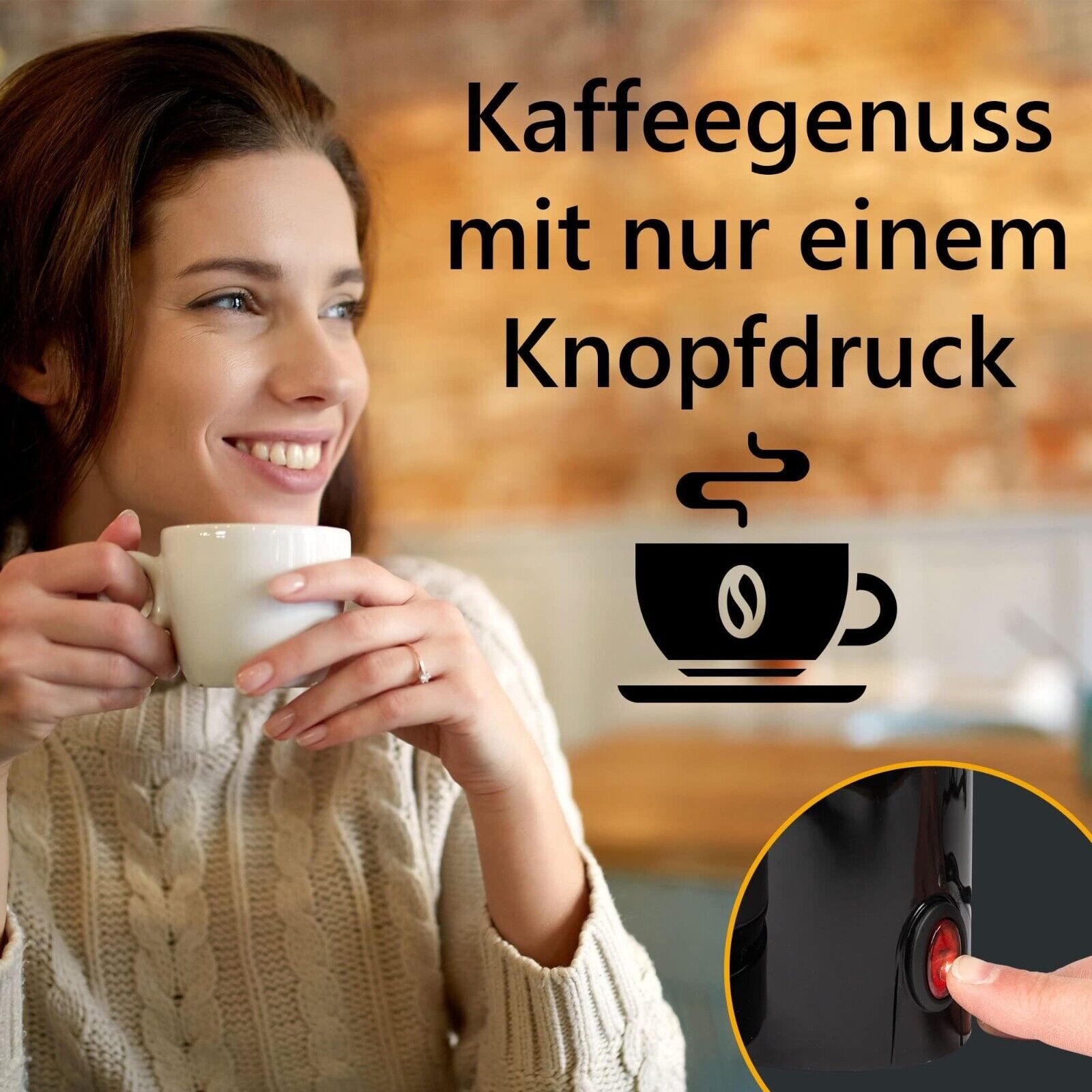 Clatronic Thermo-Coffee Machine KA 3327, 8-10 cups of coffee (approx. 1 liter) NEW