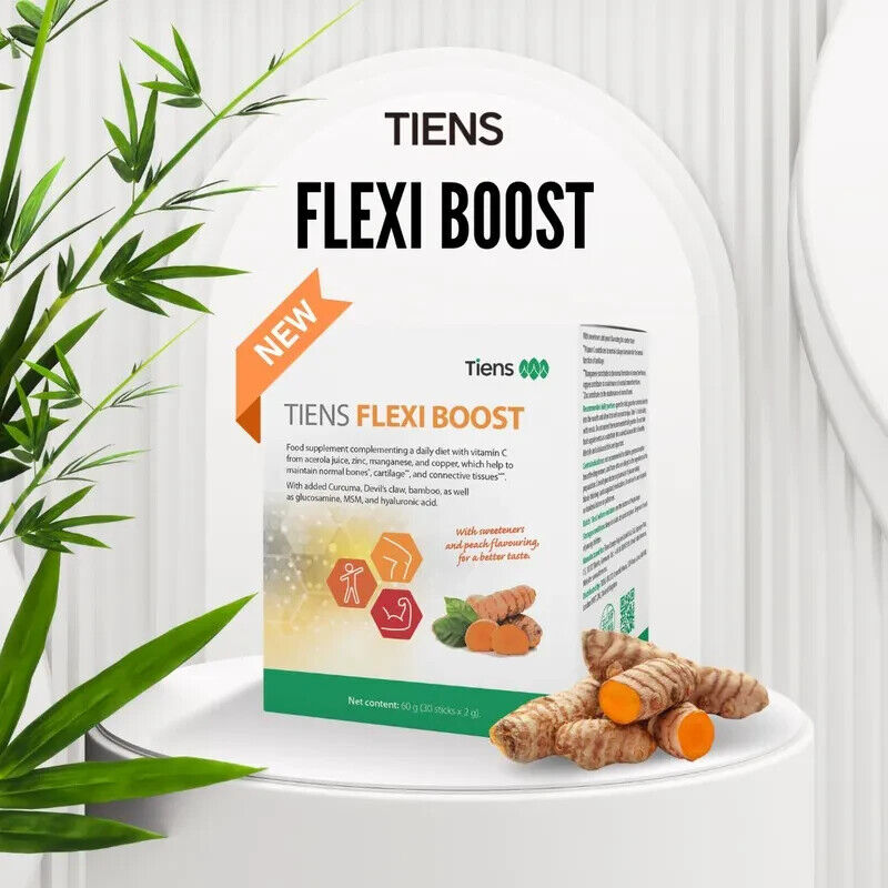 Tiens Flexi Booster 30 Stick mit Glucosamin Hyaluronsäure Zink Mangan 30 x 2g