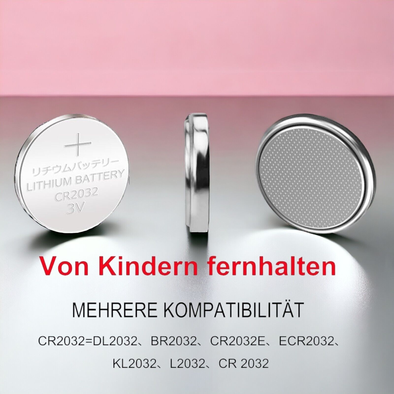 GutAlkaLi 5 Stück CR2032 3V