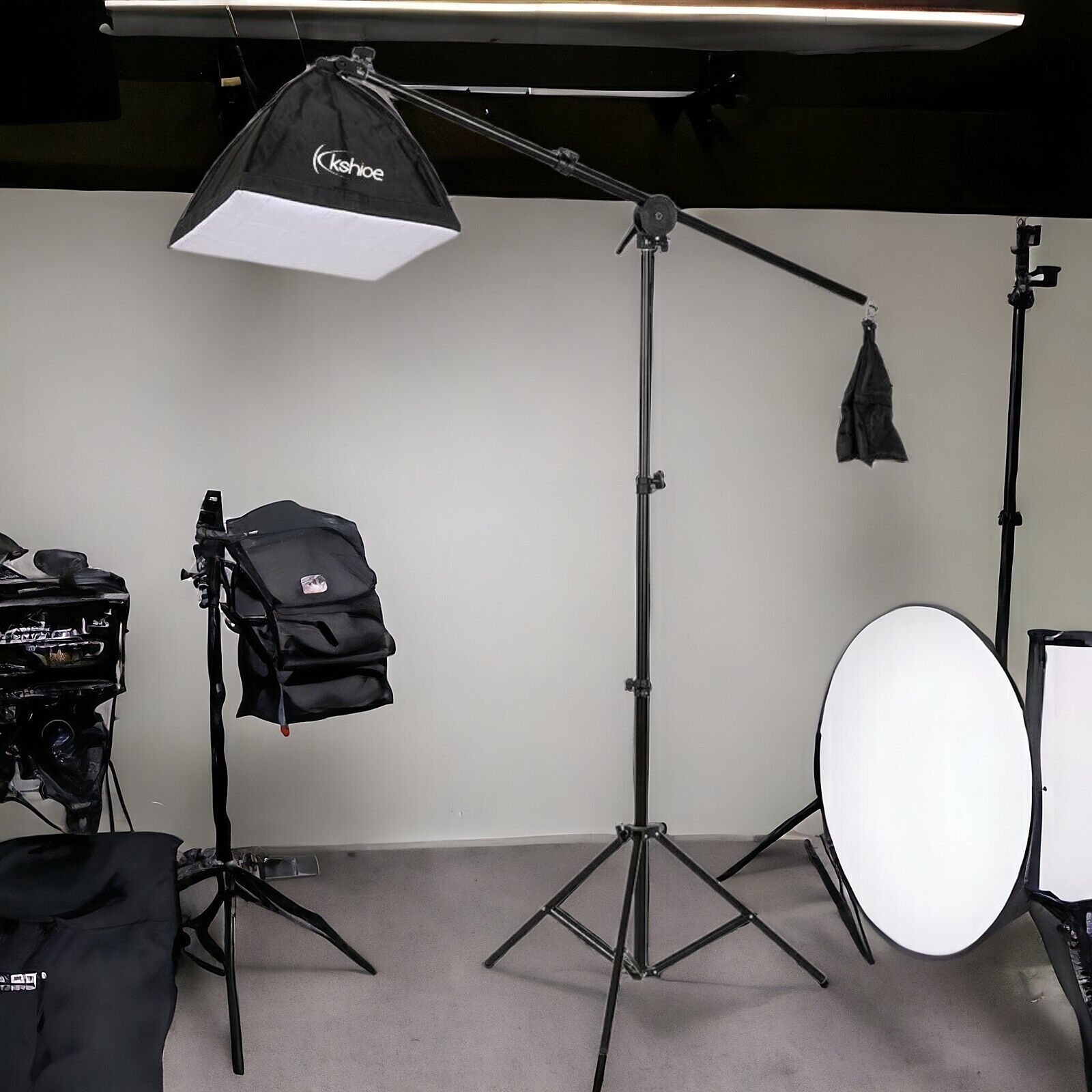 Softbox Set Fotostudio 50 X 70Cm, Dauerlicht Studioleuchte Set E27 85W 5500K 2m