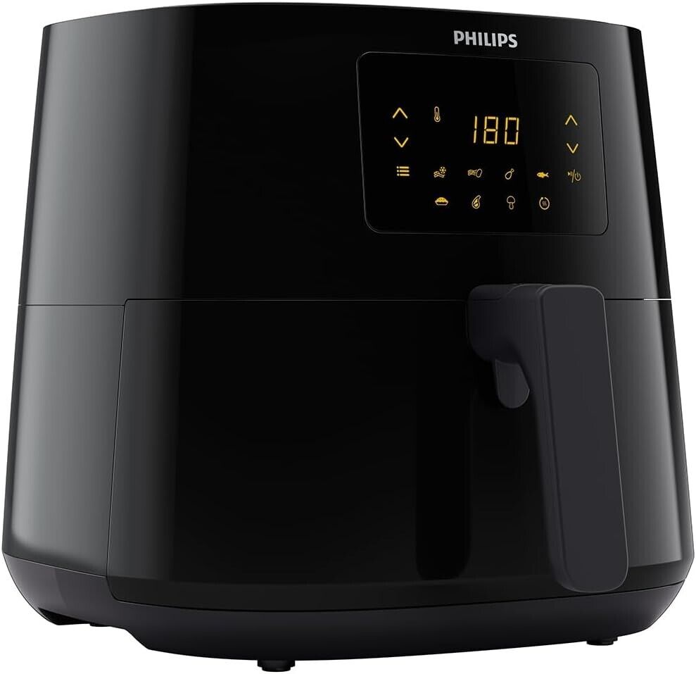 Philips Essential Airfryer XL Fritteuse-2000W,Schwarz Heißluftfritteuse Küchen