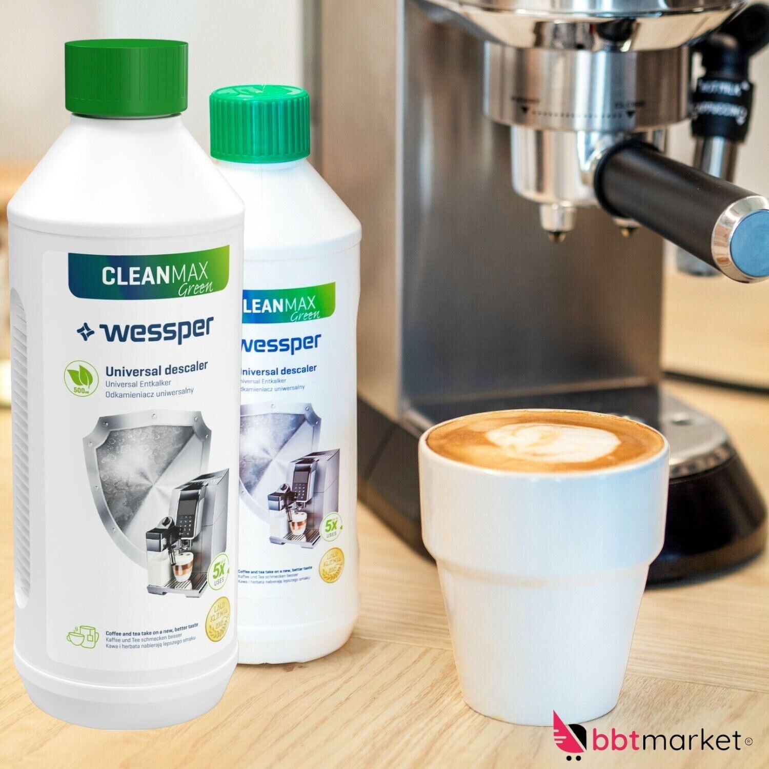 Ersatz für DeLonghi EcoDecalk 500 ml – Entfernt Kalkstein neu ✅