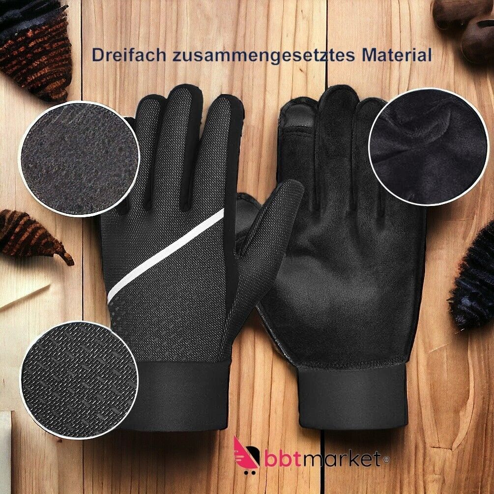 Thermo Touchscreen Winter Handschuhe Damen Herren Unisex Warme Windproof Fahrrad