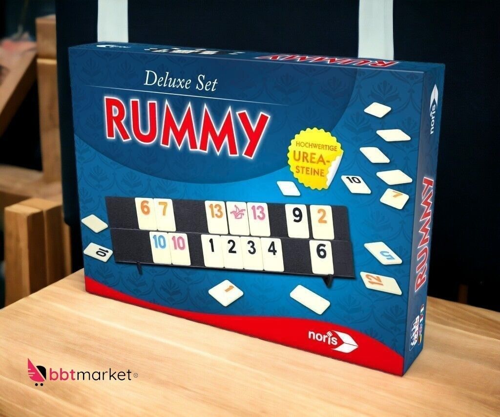 Deluxe Set - Rummy | Noris | Spiel |Deutsch | Rummikub Set