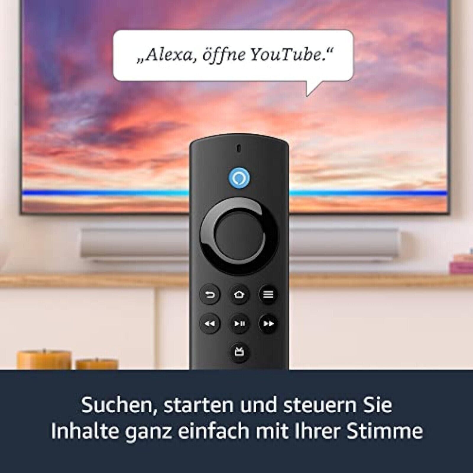 Amazon Fire TV-Stick Lite mit Alexa-Sprachfernbedienung Streaming Neu