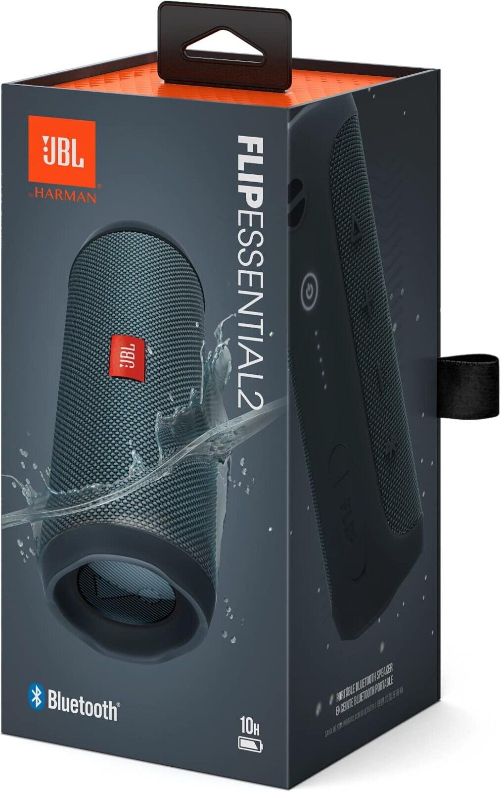 JBL Flip Essential 2 Bluetooth Tragbarer Laut­spre­cher mit wiederaufladbarem