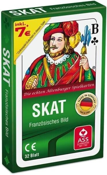 ASS Spielkartenfabrik 22570000 Germans Skat-französsisches