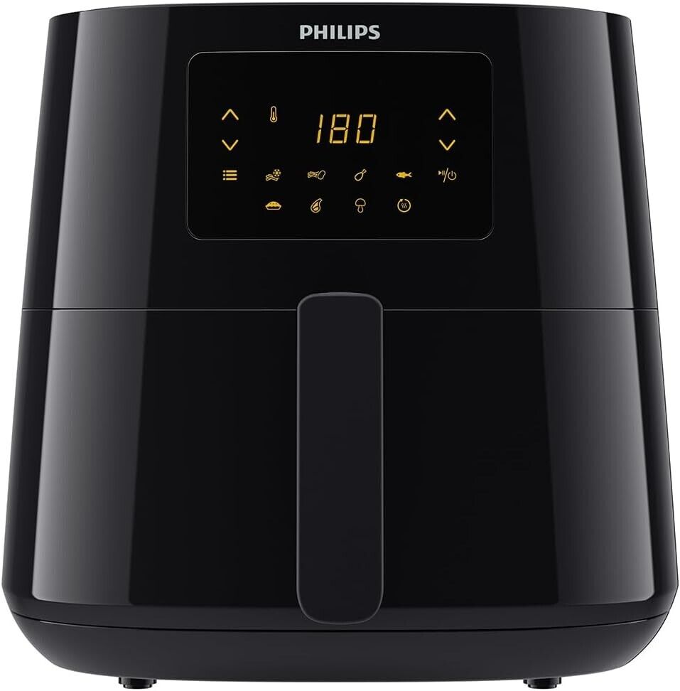 Philips Essential Airfryer XL Fritteuse-2000W,Schwarz Heißluftfritteuse Küchen