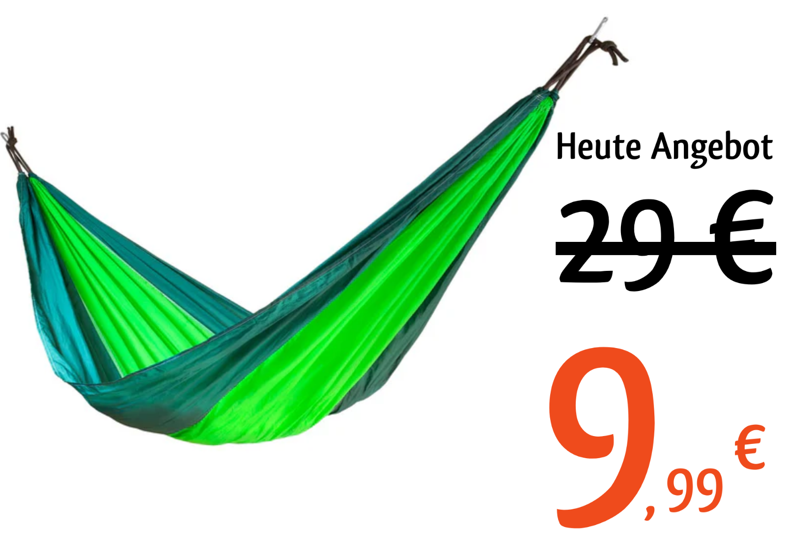 Hängematte Fallschirmseide Hängeliege Schaukel Liege | 2 Typen & viele Größen