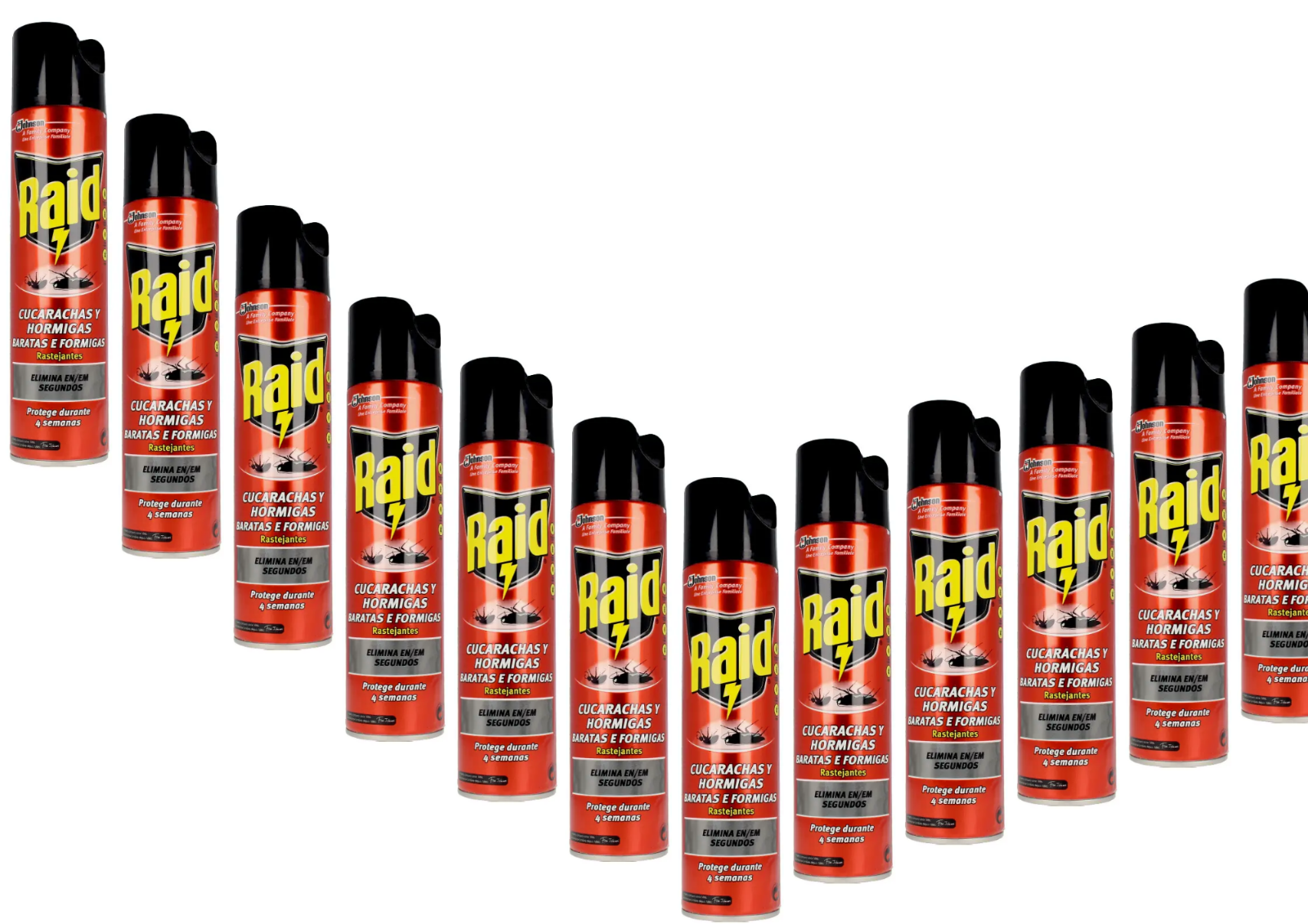 Raid Insektenspray Sofortwirkung gegen kriechende Schädlinge & Ungeziefer 400ml

--