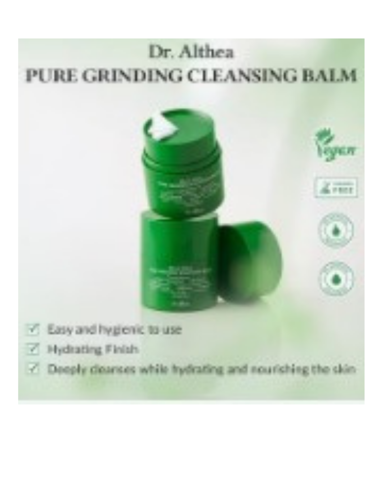 Dr. Althea Cleansing Balm 50ml – Sanfte Reinigung & Make-up Entferner