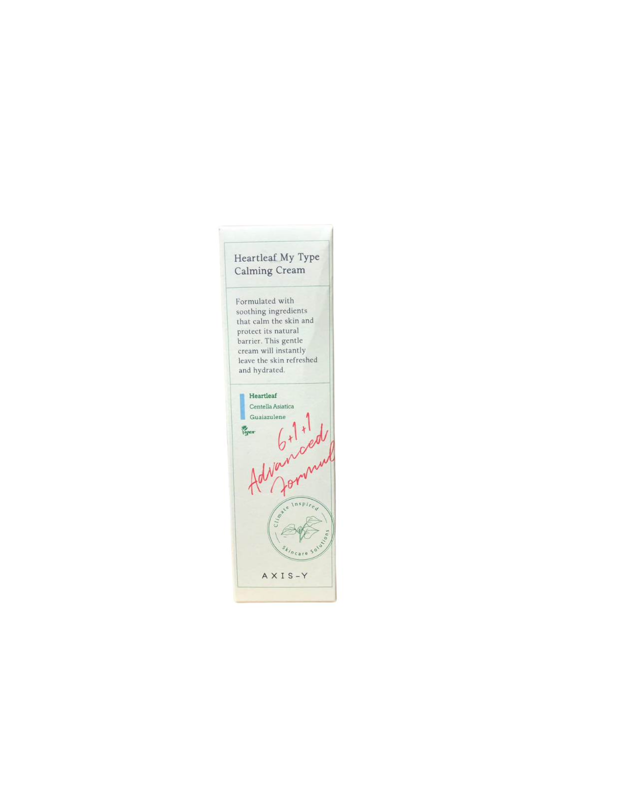 Axis-Y Heartleaf Calming Cream 60ml – Beruhigende Gesichtscreme K-Beauty