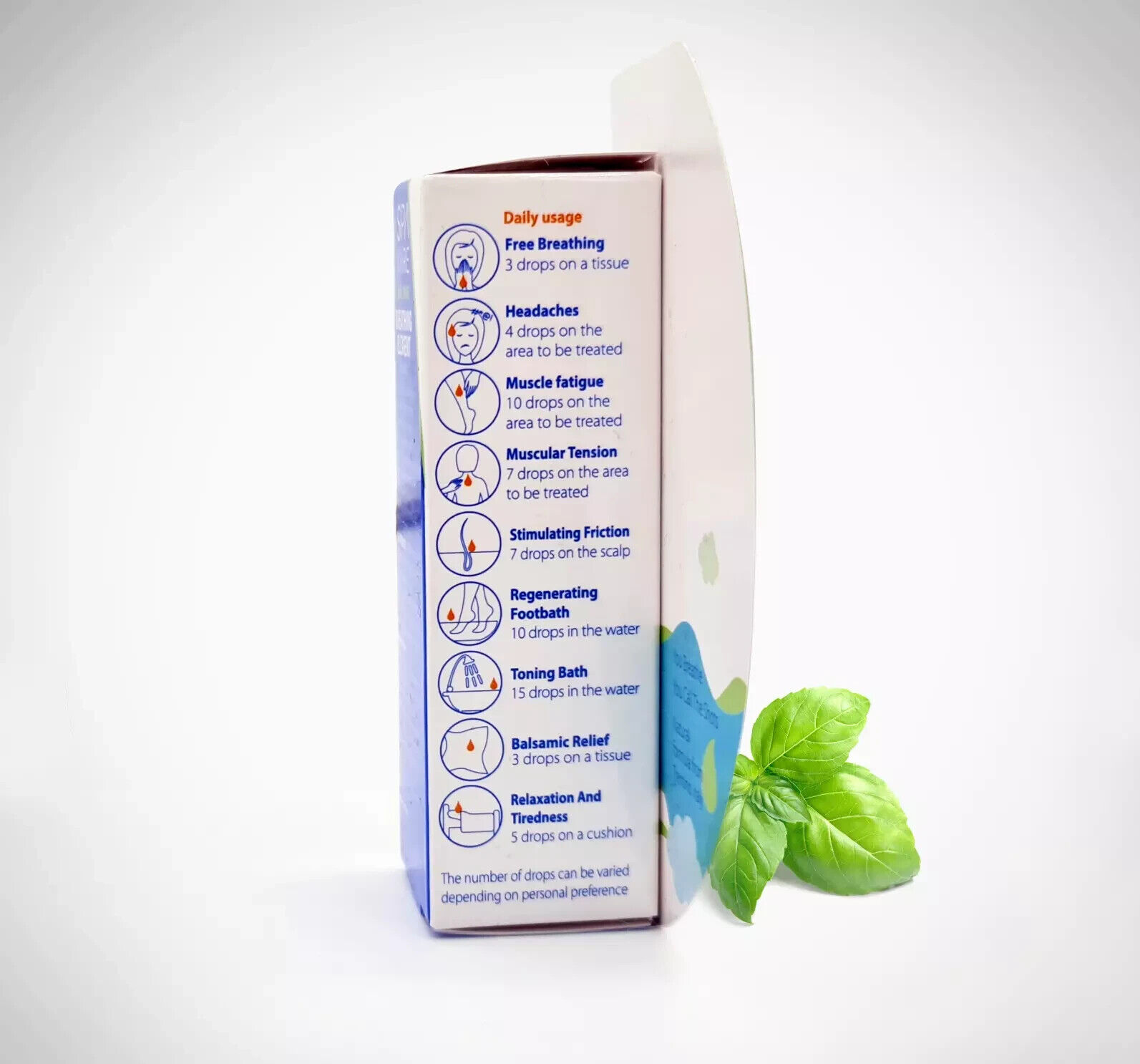 Tiens Spakare Breathing Element Essential Oil Composition Relaxation Muscle Tension 