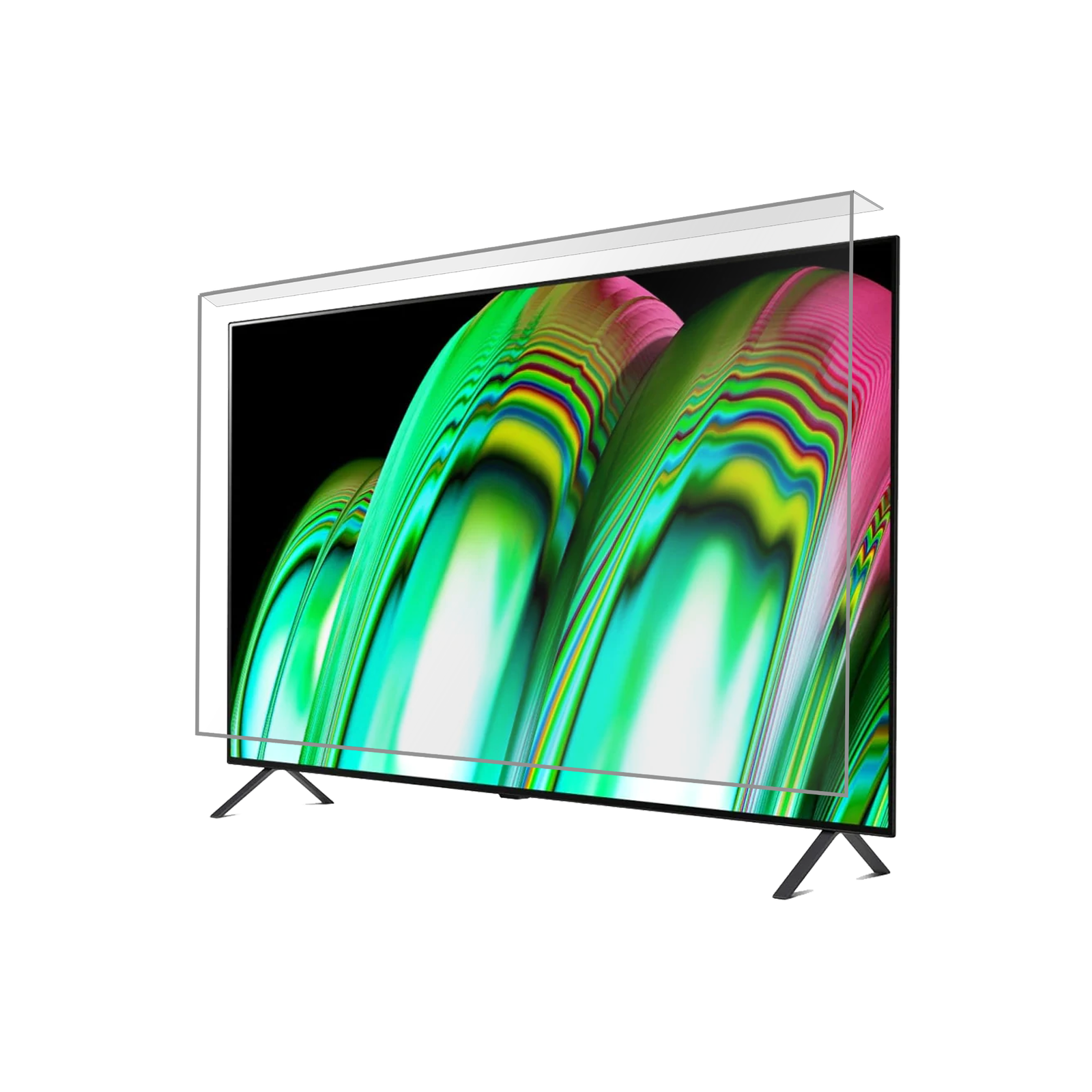 GlassZilla 77 Zoll Fernseher Schutz/TV Bildschirmschutz /Displayschutz 3mm Acryl