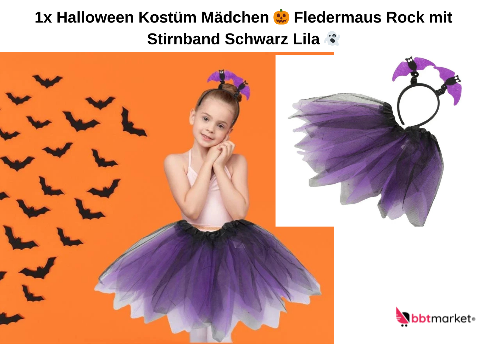 Halloween Dekoration Set 10tlg 🎃 Party Paket für gruselige Stimmung👻